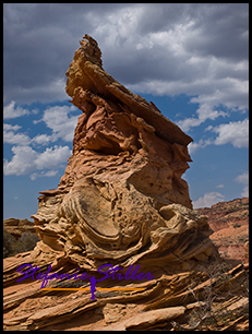 Butte in Coyote Buttes South