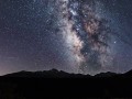 Milchstraße senkrecht zum Colorado