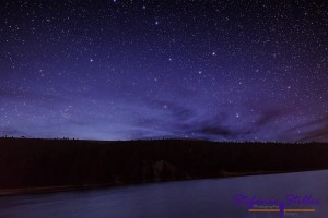 Sternenhimmel über West Tensleep Lake