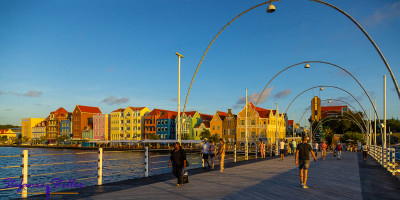 Curacao during blue hour