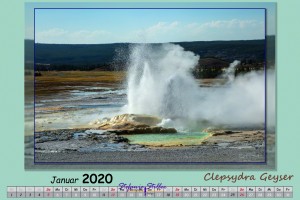 Kalender Yellowstone - Januar