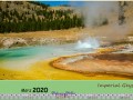 Kalender Yellowstone - März
