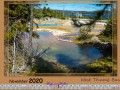 Kalender Yellowstone - November