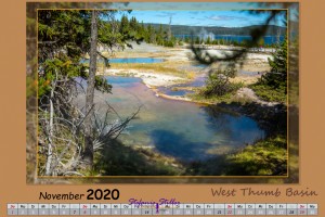 Kalender Yellowstone - November
