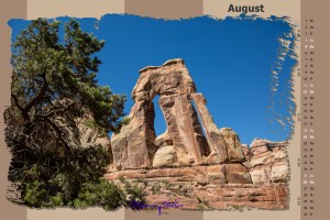 Kalender Landmarks - August