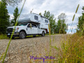 Truck Camper at North Bonaparte Road, Canada