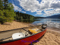 Canoe at Clearwater Lake