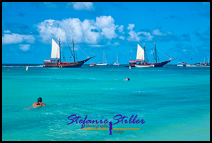 Segelschiffe vor Palm Beach