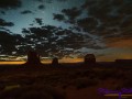 Monument Valley Ansicht mit Sternenhimmel