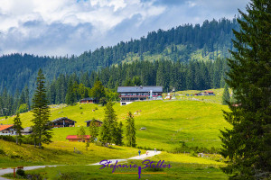 Winkelmoos Alm from a distance