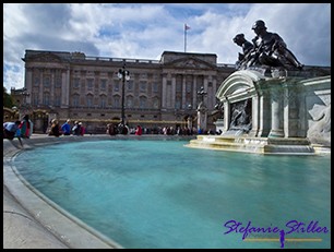 Brunnen am Buckingham Palace
