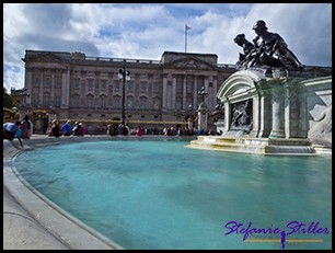 Brunnen am Buckingham Palace Brunnen am Buckingham Palace