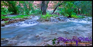 Havasu Creek - wunderbares blau-leuchtendes Wasser Havasu Creek - wunderbares blau-leuchtendes Wasser