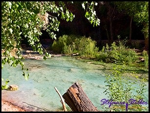 Havasu Creek im Sonnenlicht Havasu Creek im Sonnenlicht