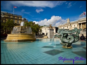 Brunnen am Trafalgar Square