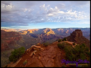 Abstieg über South Kaibab Trail Abstieg über South Kaibab Trail