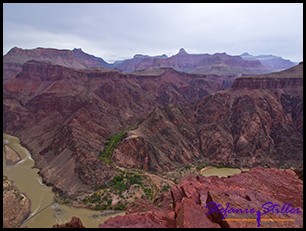 Abstieg über South Kaibab Trail Abstieg über South Kaibab Trail