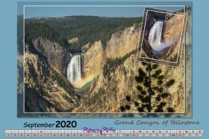 Kalender Yellowstone - September